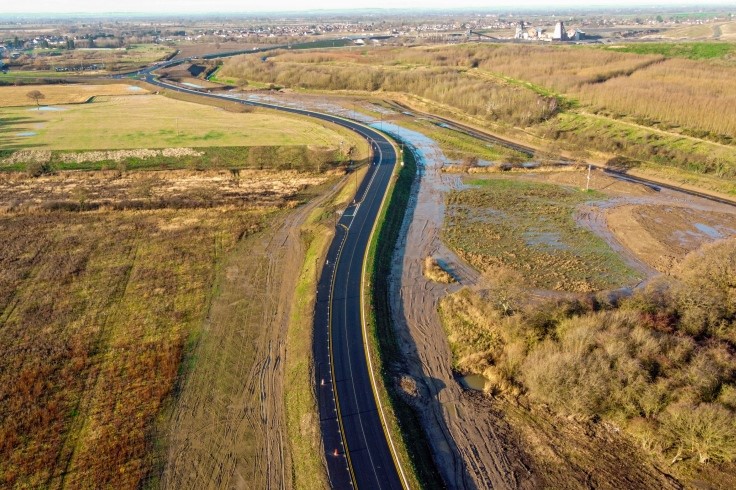 Aerial view of Unity Way